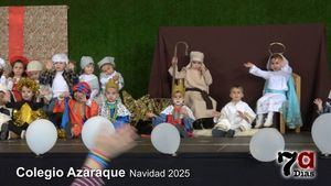 La Navidad llega al Azaraque con los alumnos más pequeños
