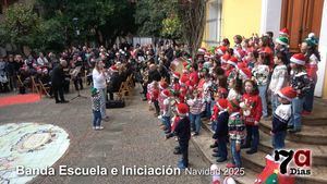La Banda Escuela y los alumnos de Iniciación ofrecen un gran concierto de Navidad