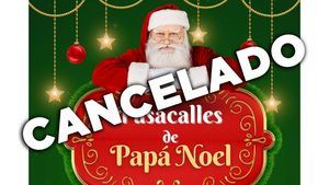 El Ayuntamiento cancela el desfile de Papá Noel por la lluvia