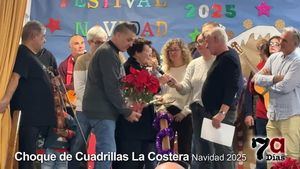 Emotivo choque de cuadrillas en La Costera al recordar a uno de sus vecinos más queridos