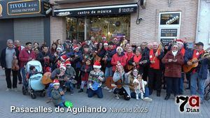La música navideña de Sonata anima Alhama con su pasacalles