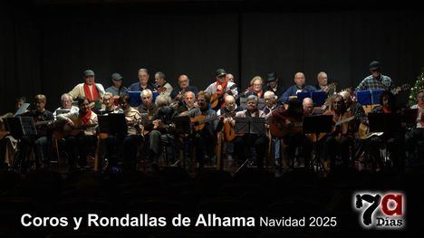 Tarde de villancicos y alegría con los Coros y Rondallas en la Casa de la Cultura