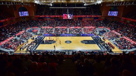 Moyca adelanta la Nochevieja en el partido entre UCAM Murcia y R. Madrid
