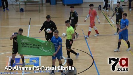 AD Alhama FS y Futsal Librilla llenan de solidaridad el Pabellón Adolfo Suárez
