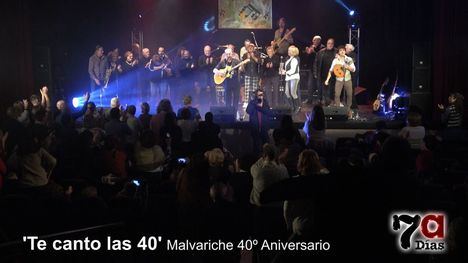 Malvariche celebra su 40º aniversario con un nuevo disco y el Teatro Velasco lleno de fans