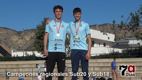 Pablo Hidalgo y Daniel Cerón, campeones regionales Sub18 y Sub20 de combinadas