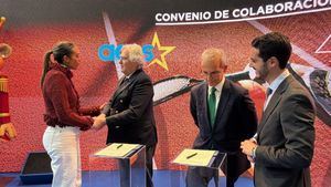 Alhama, en la firma del convenio nacional de la FEMP de impulso del deporte local