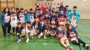 Buen partido de los alevines con victoria ante el CB Mula