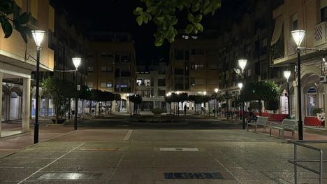 Finaliza la renovación del alumbrado en la Plaza de las Américas