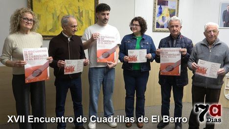 El Berro, punto de cita del folklore con su XVII Encuentro de Cuadrillas