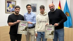 Primer torneo de pádel organizado por la peña Lattassa en Alhama