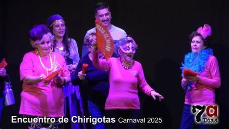 El Encuentro de Chirigotas llena la Casa de la Cultura en el inicio del Carnaval de Alhama