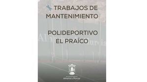 Daños por el viento en instalaciones del Polideportivo El Praíco