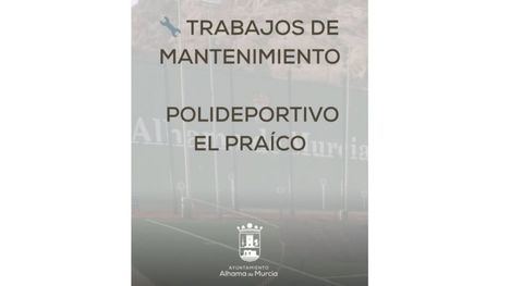 Daños por el viento en instalaciones del Polideportivo El Praíco