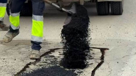 Arreglo provisional de calles a la espera de la renovación de las redes de saneamiento