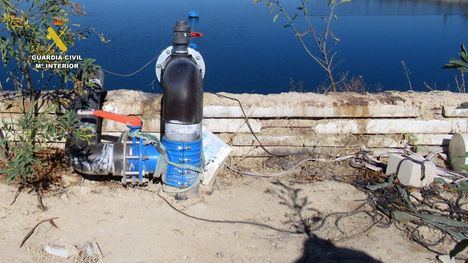 941 infraestructuras ilegales de extracción y acumulación de agua