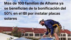 El Ayuntamiento indica que más de 100 hogares pagan el 50% del IBI por instalar placas solares