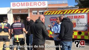 Bomberos de Alhama advierten de graves carencias de medios