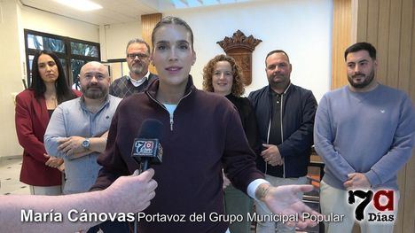 Cánovas afirma que el proyecto de Residencia del PSOE está vacío