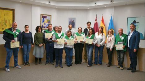 Culmina el Programa de Jardinería con siete alumnos titulados