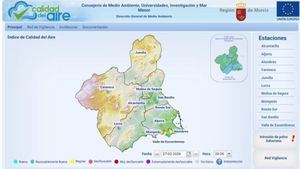 Aire de origen africano sobre la Región en los próximos días