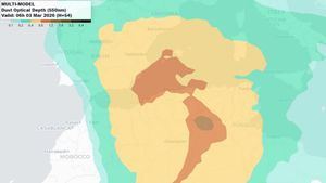 Las consejerías de Salud y Medio Ambiente advierten de la llegada de polvo sahariano