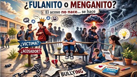 ¿Por qué fulanito acosa en la escuela a menganito?