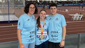 La alhameña Daniela Sánchez, campeona de España Sub 16 en 300ml.