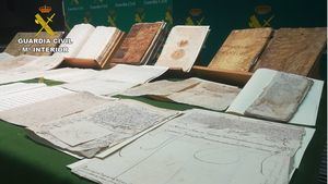 Recuperan documentos robados de Totana y Aledo del XVI al XX