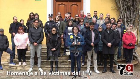 Minuto de silencio en Alhama en recuerdo de las víctimas del 11M