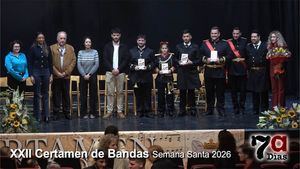 El Certamen de Bandas anuncia la proximidad de la Semana Santa