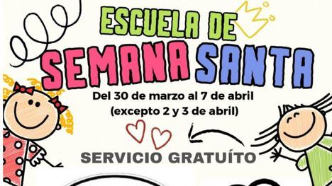 Admitidas todas las solicitudes para las Escuela Municipal de Semana Santa