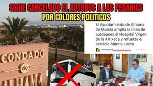 J. P. Otón: "Un autobús para unir las pedanías con Alhama, sentido común y compromiso"