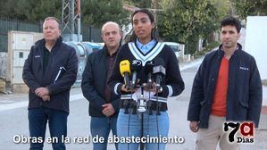 La alcaldesa anuncia la renovación de 3 km de tuberías en tres zonas