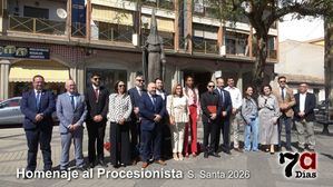 Homenaje a quienes contribuyeron a hacer grande la Semana Santa de Alhama