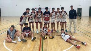 Partidazo del todo el equipo Infantil Plata ante un duro rival