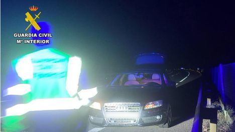 Detenido por conducir borracho y en dirección contraria por la autovía