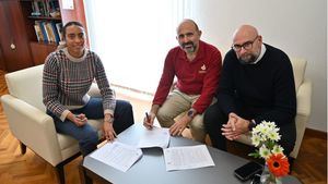 Convenio para impulsar en el muncipio el deporte de Orientación