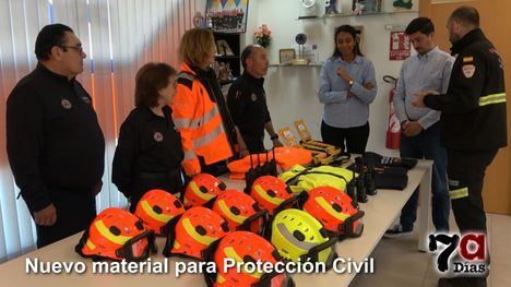 El Ayuntamiento invierte 26.000 euros en material para Protección Civil