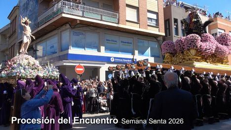 Apoteósico Domingo de Resurrección con una multitud viviendo la S. Santa de Alhama
