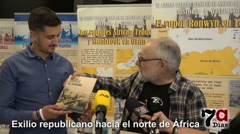 La Casa de la Cultura acoge una exposición del exilio republicano al norte de África