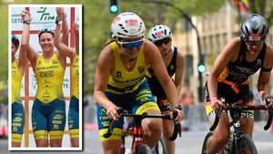 La alhameña Elena Romero, campeona de España con el Club Triatlón Albacete