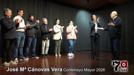 Los Corremayos Mayores reconocen el legado creativo de José Mª Cánovas