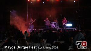 El Mayos Burger Fest pone música y sabor al inicio de la fiesta