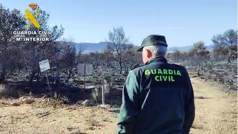 Un agricultor, presunto responsable del fuego en Sierra Espuña por una negligencia