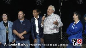 Gran y emotivo pregón de Antonio Baños en la Fiesta de Las Cañadas
