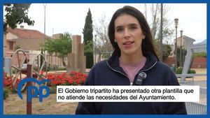 PP:“¿Una plantilla para los vecinos o un 'traje a medida' para el PSOE?