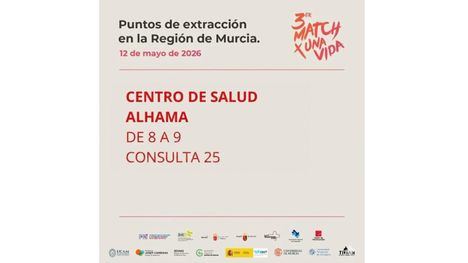 El Centro de Salud se suma a la campaña de captación de donantes de médula