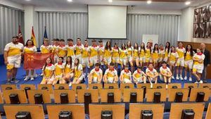 Tres deportistas del Club Atletismo Alhama, en el Nacional Sub16