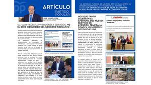 José P. Otón: “Alhama necesita inversiones y servicios, no el odio ideológico del Gobierno socialista”